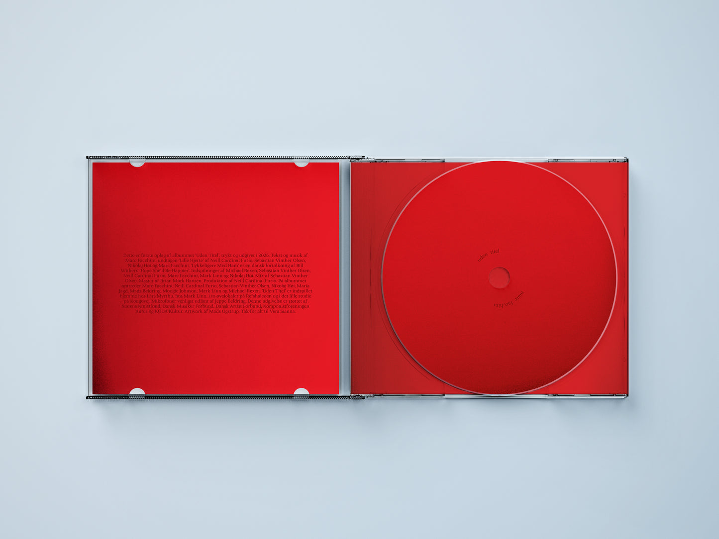 Uden Titel - CD (2025)